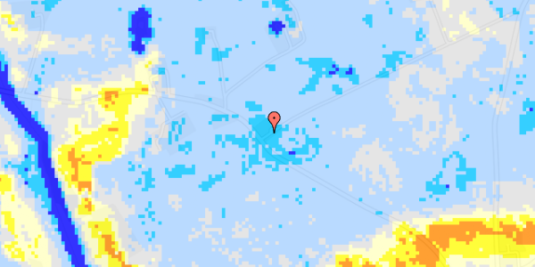 Ekstrem regn på Lundmosevej 2