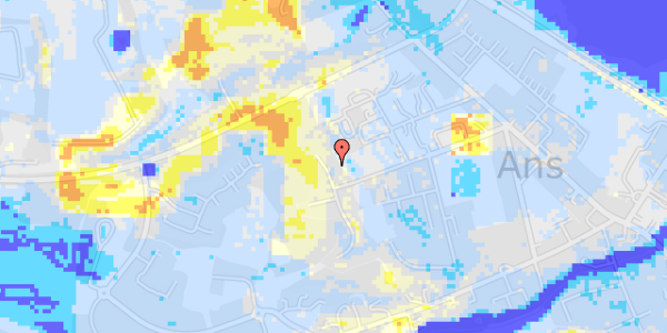 Ekstrem regn på Lyngbakkevej 24