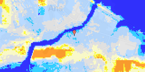 Ekstrem regn på Lærkevej 1