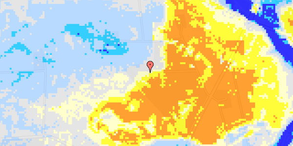 Ekstrem regn på Mølbjergvej 1