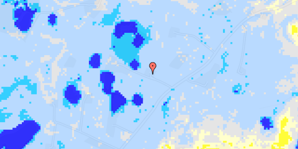 Ekstrem regn på Pederstrupvej 45