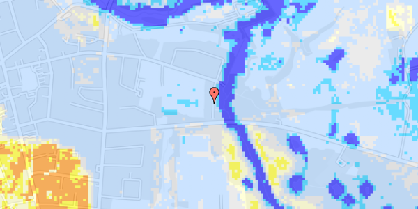 Ekstrem regn på Skovbrynet 8