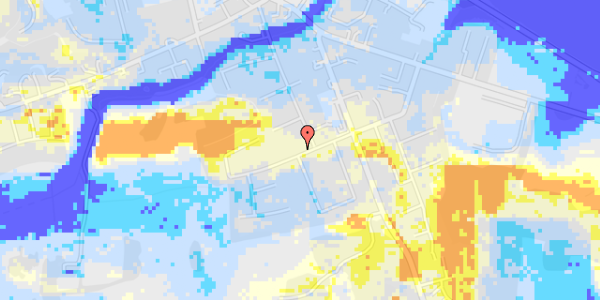 Ekstrem regn på Solsortevej 4