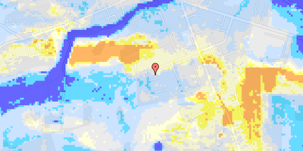 Ekstrem regn på Solsortevej 11