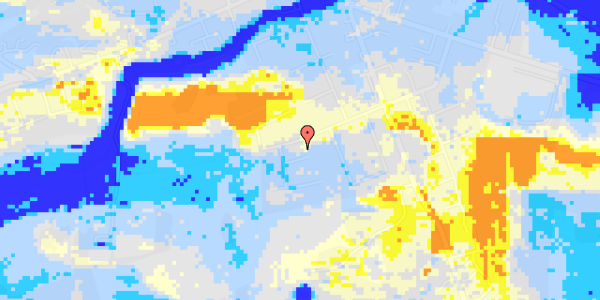 Ekstrem regn på Solsortevej 13