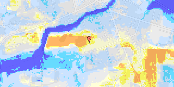 Ekstrem regn på Solsortevej 30