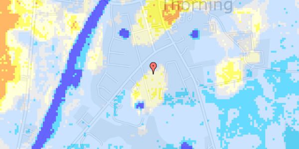 Ekstrem regn på Sv. Grathes Vej 11C