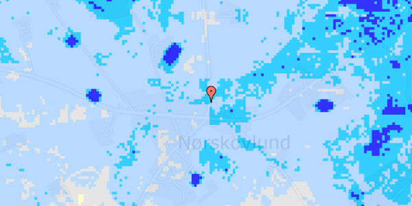 Ekstrem regn på Tanghusvej 3