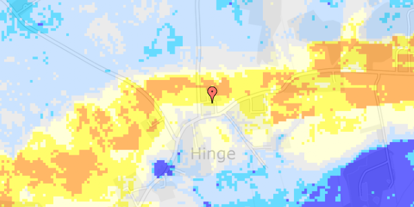 Ekstrem regn på Taskebjergvej 35