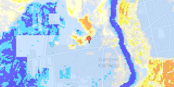 Ekstrem regn på Thorningvej 10