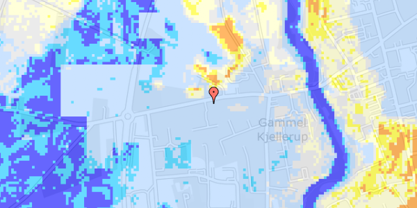 Ekstrem regn på Thorningvej 25