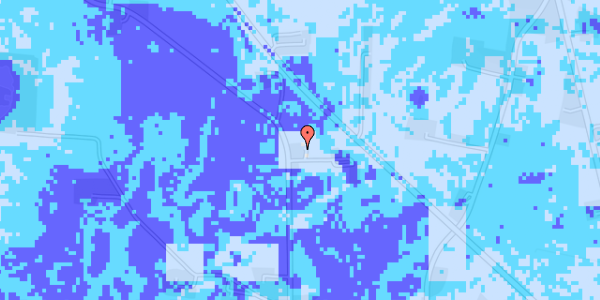 Ekstrem regn på Trekronervej 14