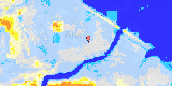 Ekstrem regn på Vestre Langgade 11