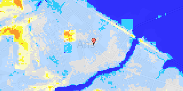 Ekstrem regn på Vestre Langgade 23A