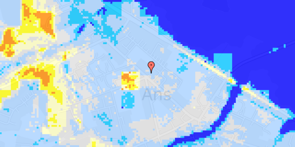 Ekstrem regn på Vestre Langgade 38