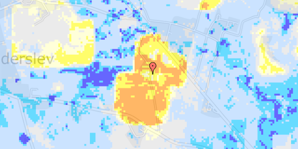 Ekstrem regn på Vinderslevholmvej 49