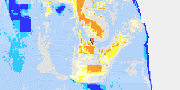 Ekstrem regn på Danavej 7