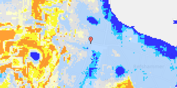 Ekstrem regn på Fasanvej 30