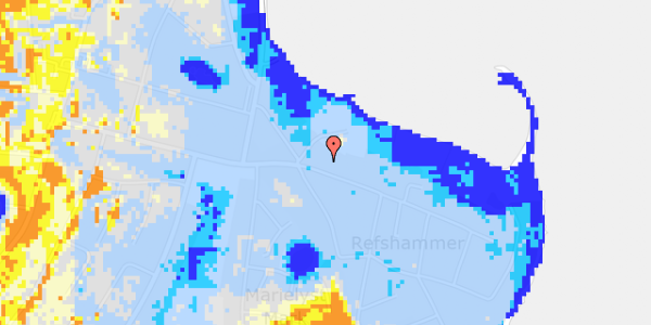 Ekstrem regn på Fasanvej 53