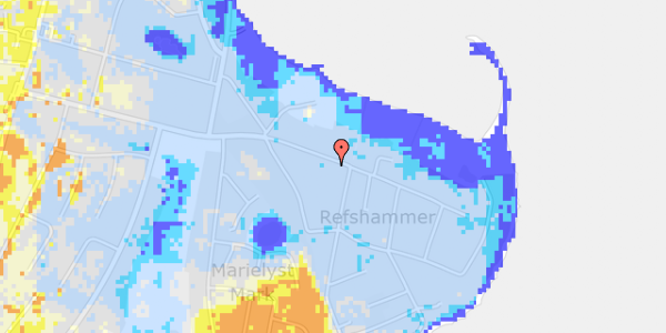 Ekstrem regn på Fasanvej 66