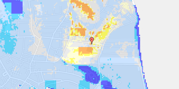 Ekstrem regn på Fredensvej 12