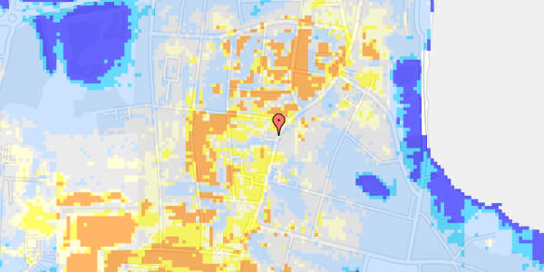 Ekstrem regn på Fruevej 4A