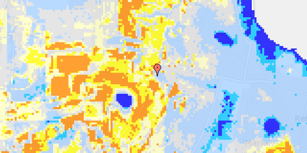 Ekstrem regn på Fruevej 71