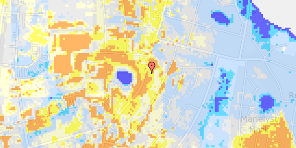 Ekstrem regn på Fruevej 91