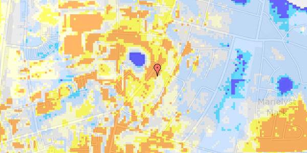 Ekstrem regn på Fruevej 111