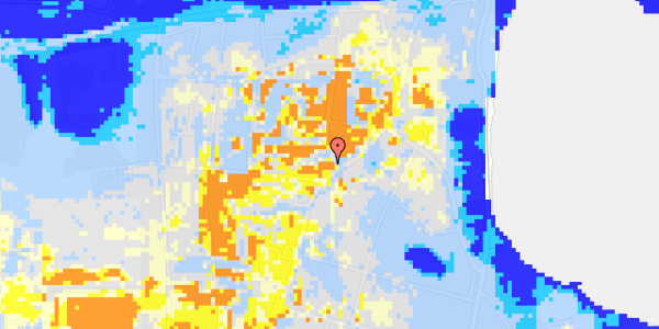 Ekstrem regn på Fuglebakken 34