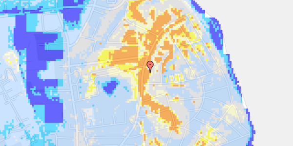 Ekstrem regn på Fyrvejen 42