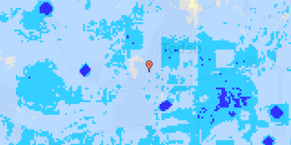 Ekstrem regn på Gammel Landevej 47