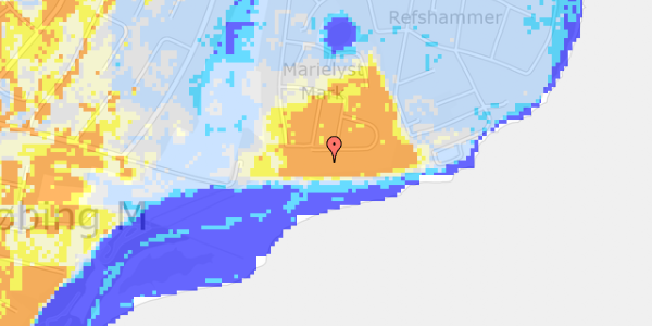 Ekstrem regn på Hammersvinget 20