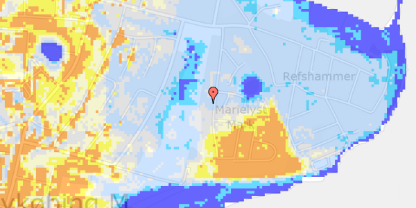 Ekstrem regn på Hammervej 52