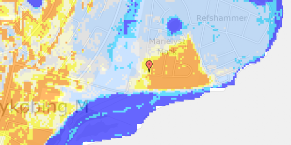 Ekstrem regn på Hammervej 74