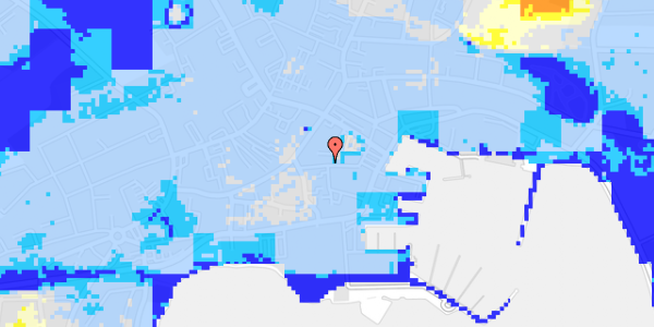 Ekstrem regn på Havnegade 5C