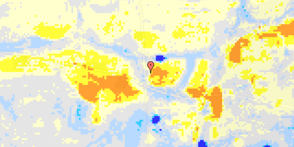 Ekstrem regn på Hedevej 23