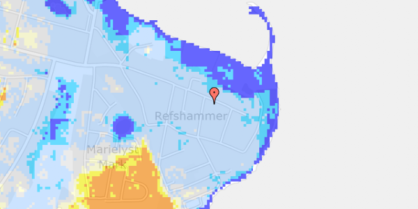 Ekstrem regn på I. C. Hindings Vej 3