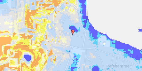 Ekstrem regn på Kastanie Alle 34