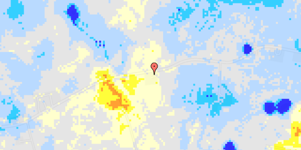 Ekstrem regn på Kjeldgårdsvej 35