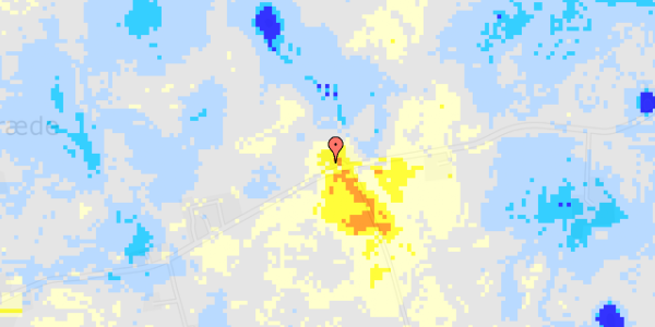 Ekstrem regn på Kjeldgårdsvej 36