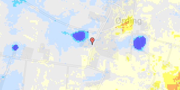 Ekstrem regn på Kongehøjvej 74