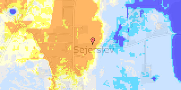 Ekstrem regn på Kongevejen 11