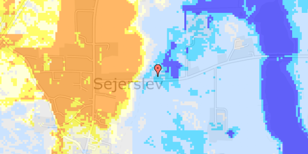 Ekstrem regn på Kongevejen 21