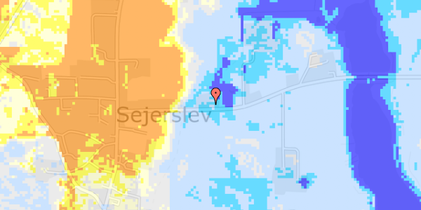 Ekstrem regn på Kongevejen 25