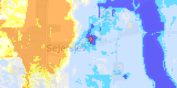 Ekstrem regn på Kongevejen 27