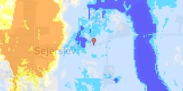 Ekstrem regn på Kongevejen 35