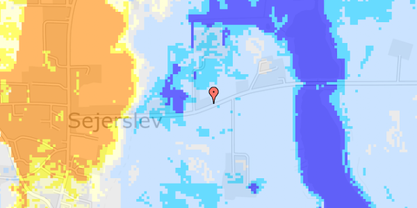 Ekstrem regn på Kongevejen 39