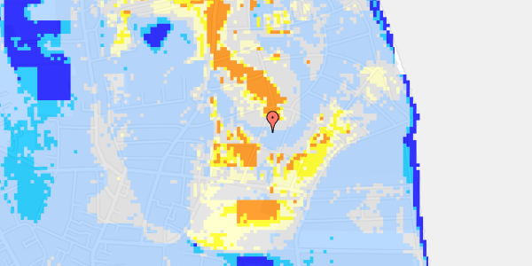 Ekstrem regn på Lindevej 18, kl. 4