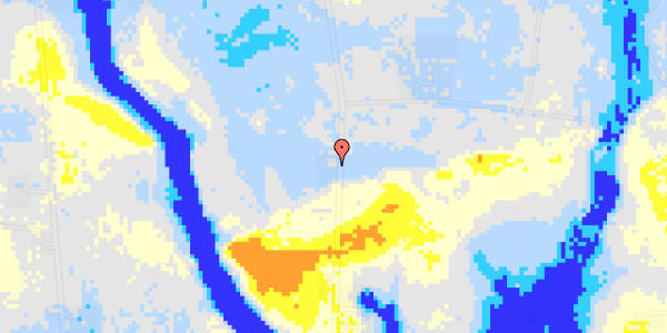 Ekstrem regn på Mariesmindevej 8